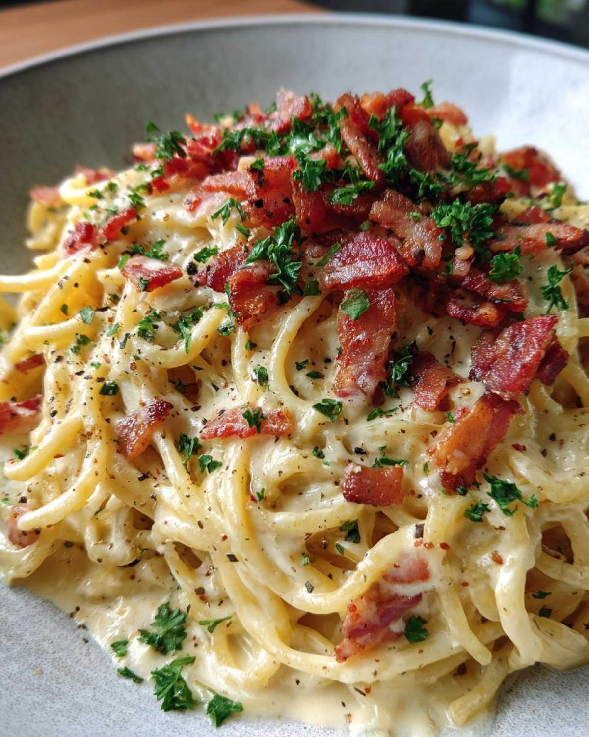 Ramen Carbonara (Instant Noodles Hack) - detail 2