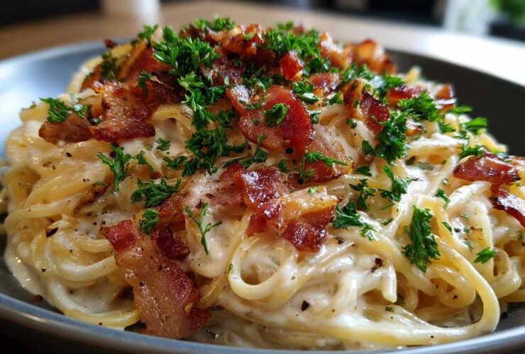 Ramen Carbonara (Instant Noodles Hack)