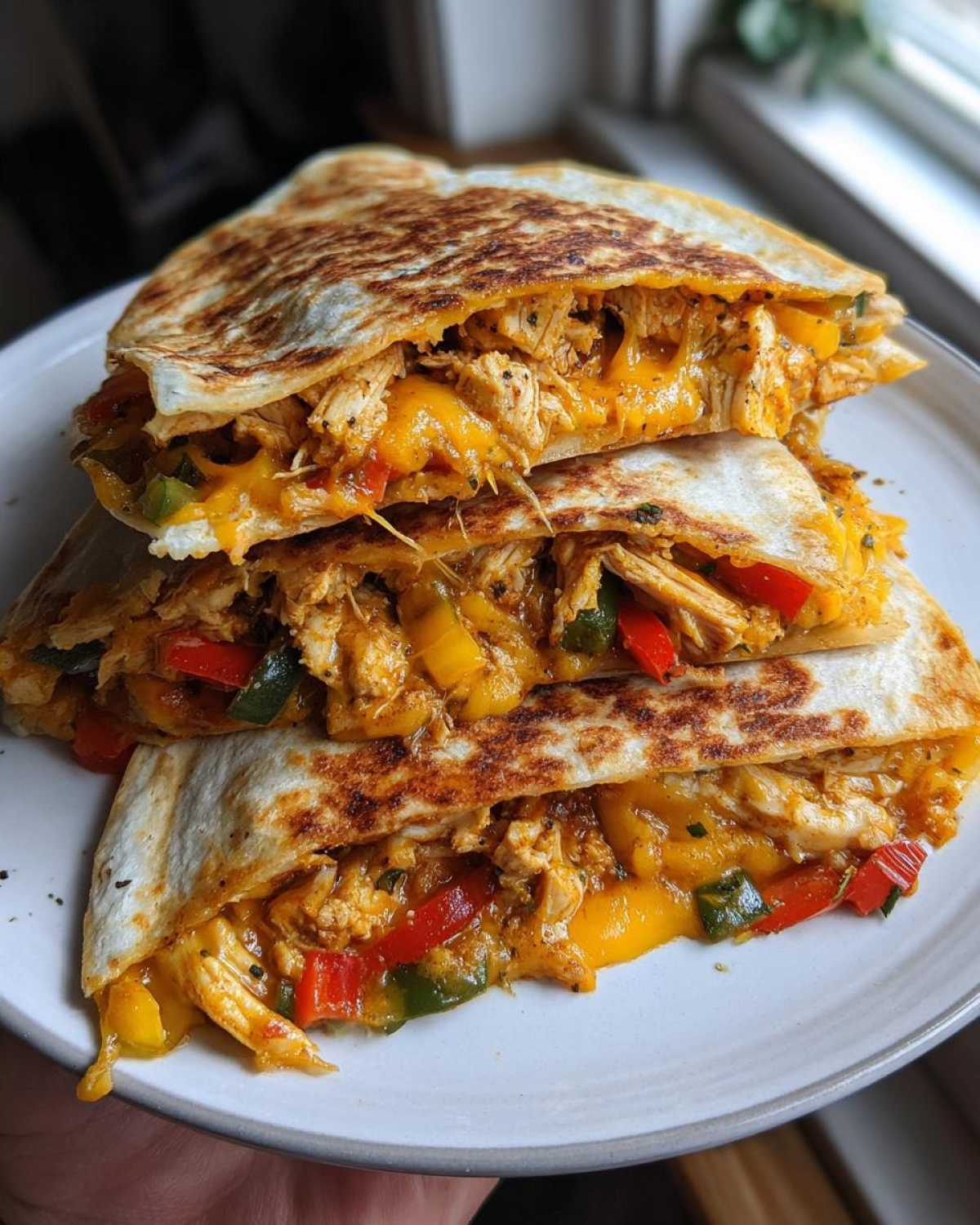 Sheet Pan Chicken Fajita Quesadillas - detail 3