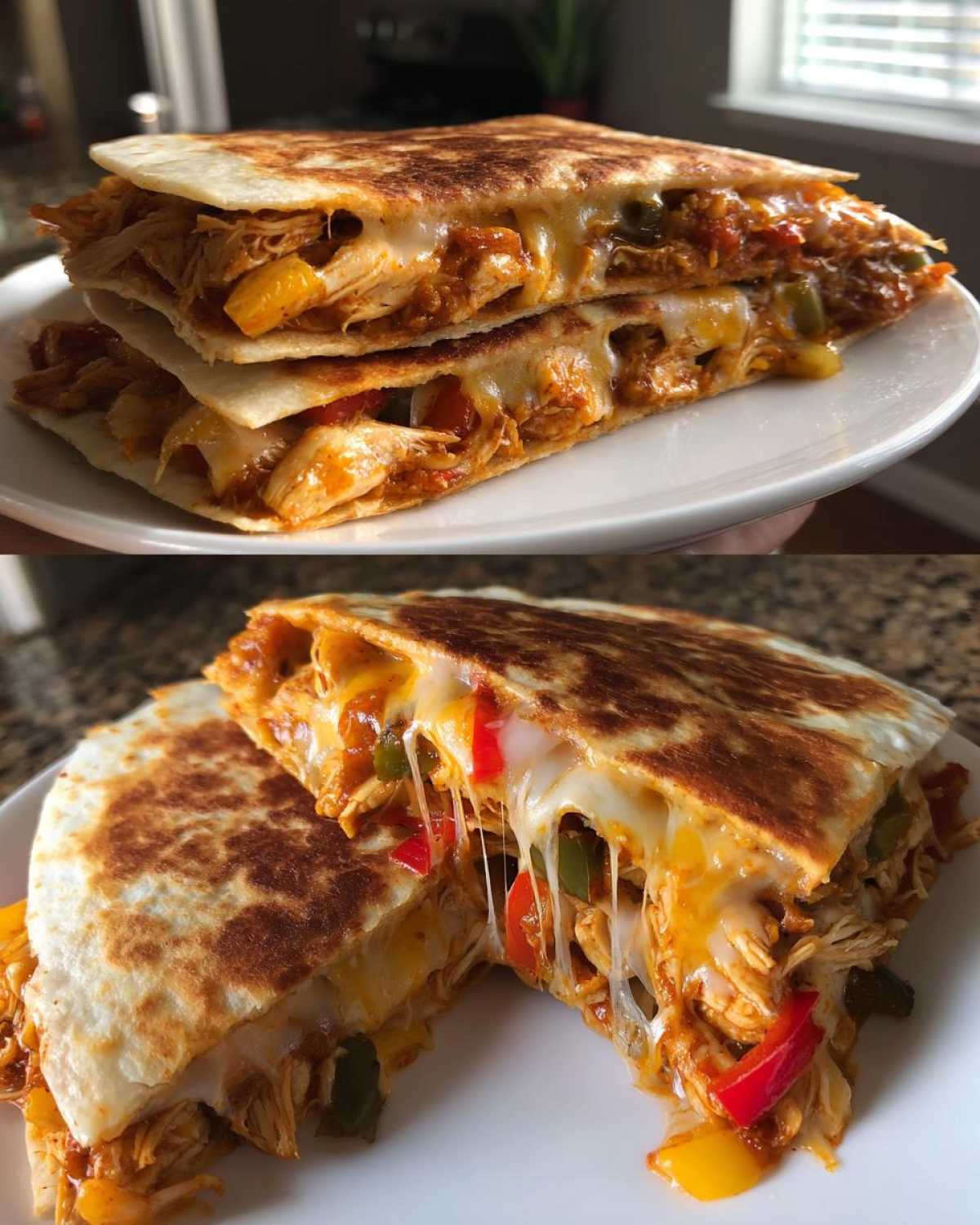 Sheet Pan Chicken Fajita Quesadillas - detail 4