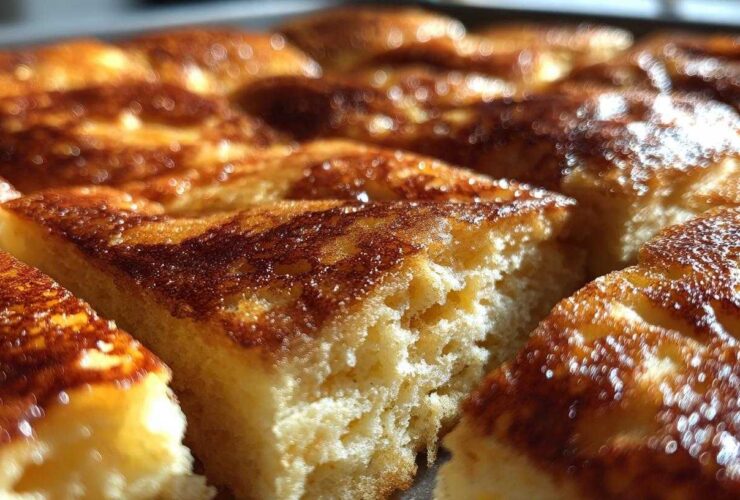 Sheet Pan Pancakes (Easy Breakfast)
