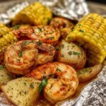 Shrimp Boil Foil Packets (Grill or Oven)