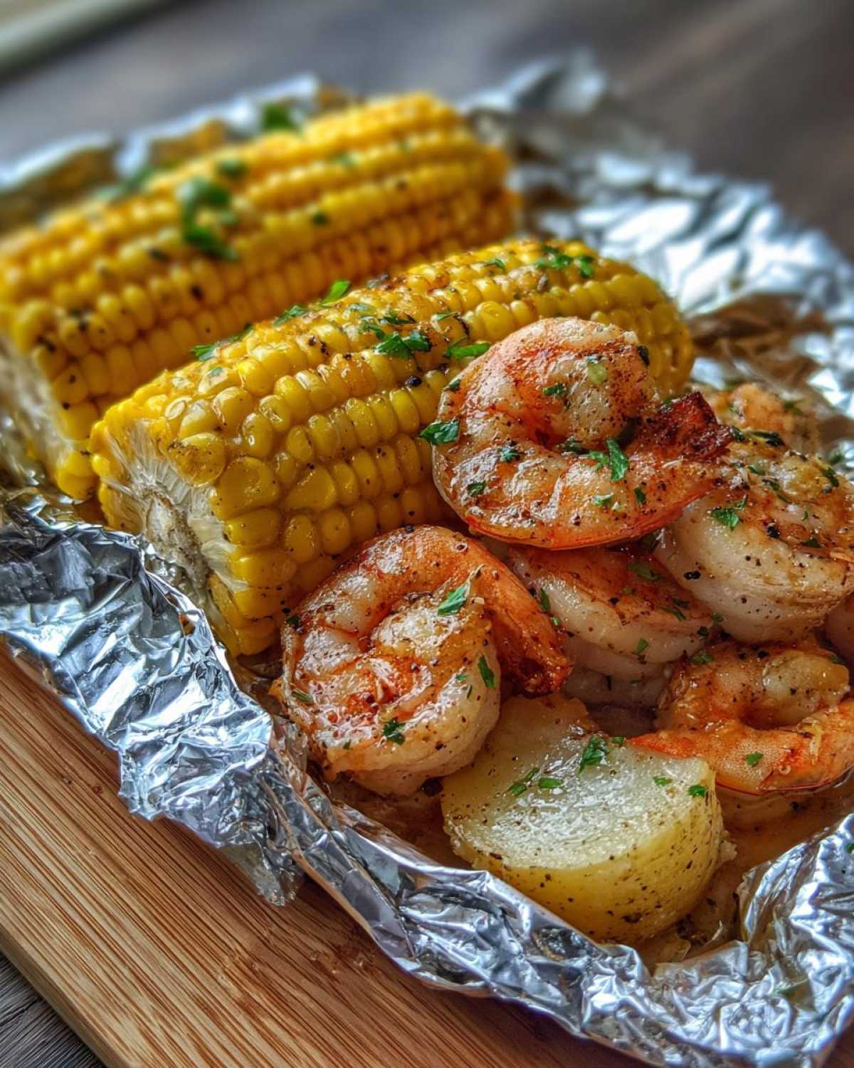 Shrimp Boil Foil Packets (Grill or Oven) - detail 2