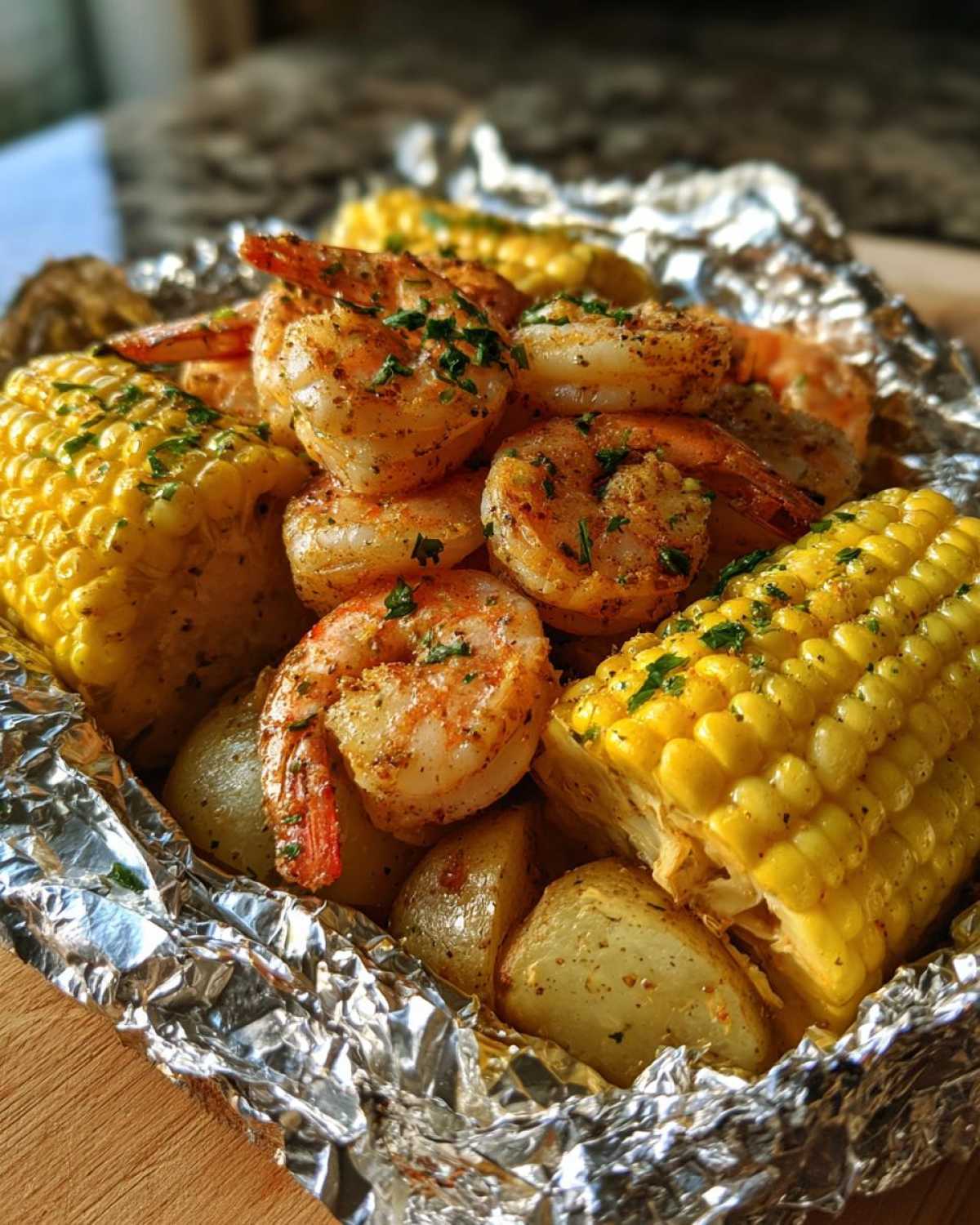 Shrimp Boil Foil Packets (Grill or Oven) - detail 3