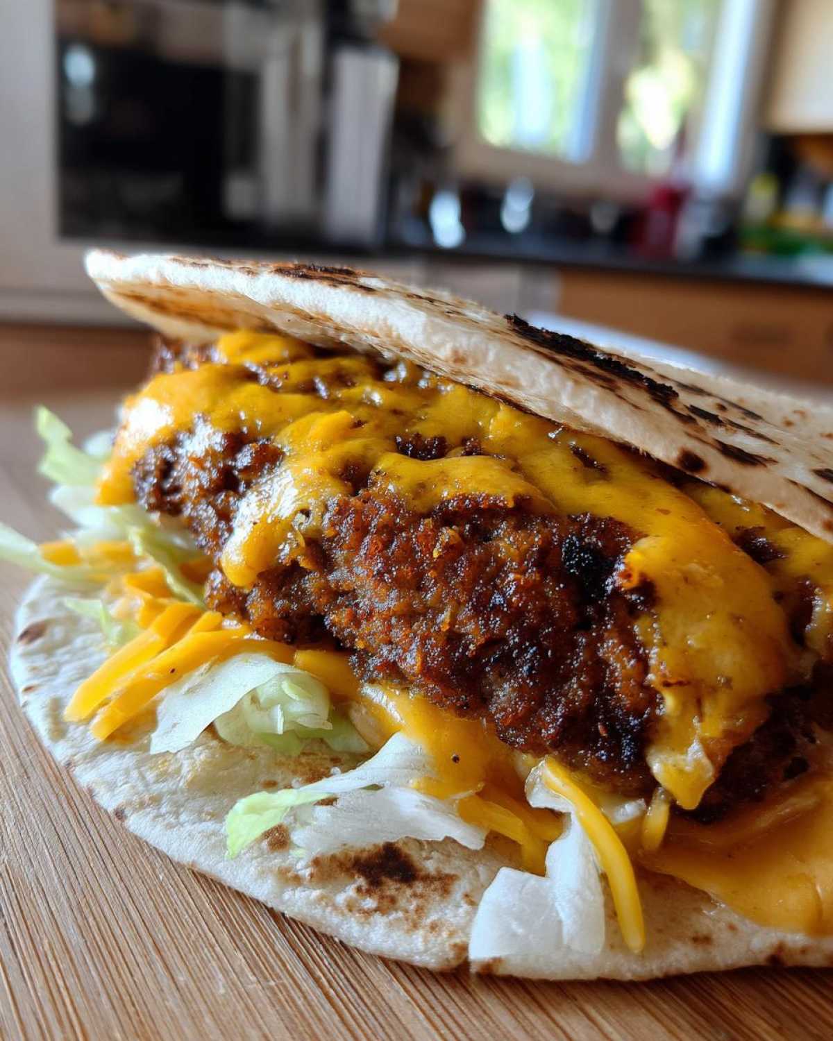 Smash Burger Tacos (TikTok Trend) - detail 4