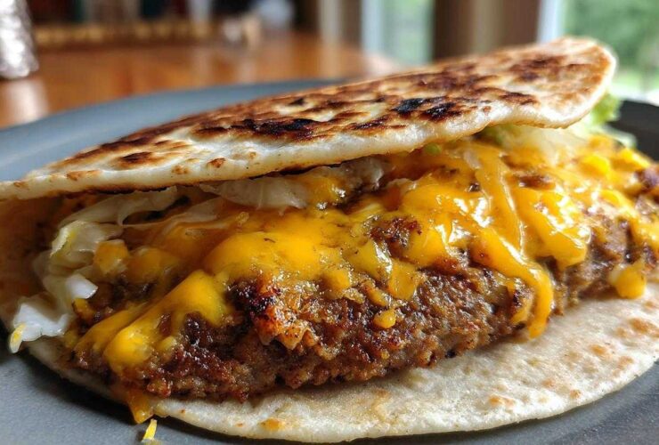 Smash Burger Tacos (TikTok Trend)