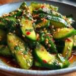 Smashed Cucumber Salad (Spicy Asian Side)