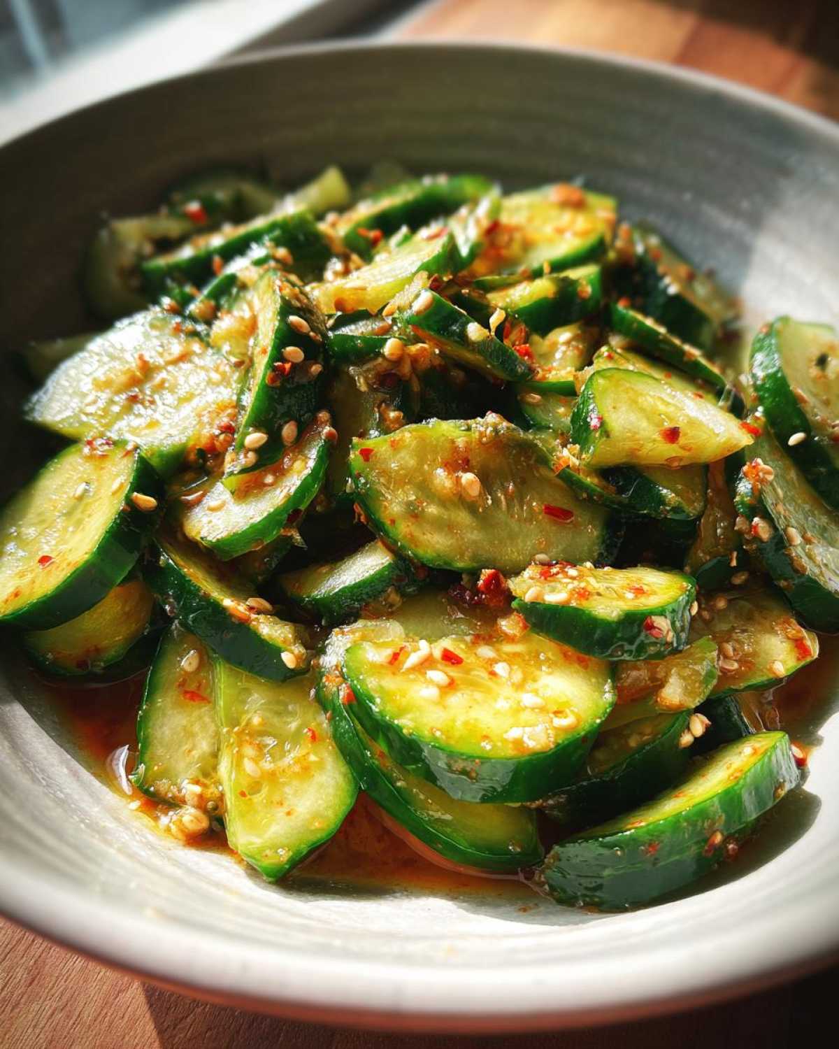 Smashed Cucumber Salad (Spicy Asian Side) - detail 4