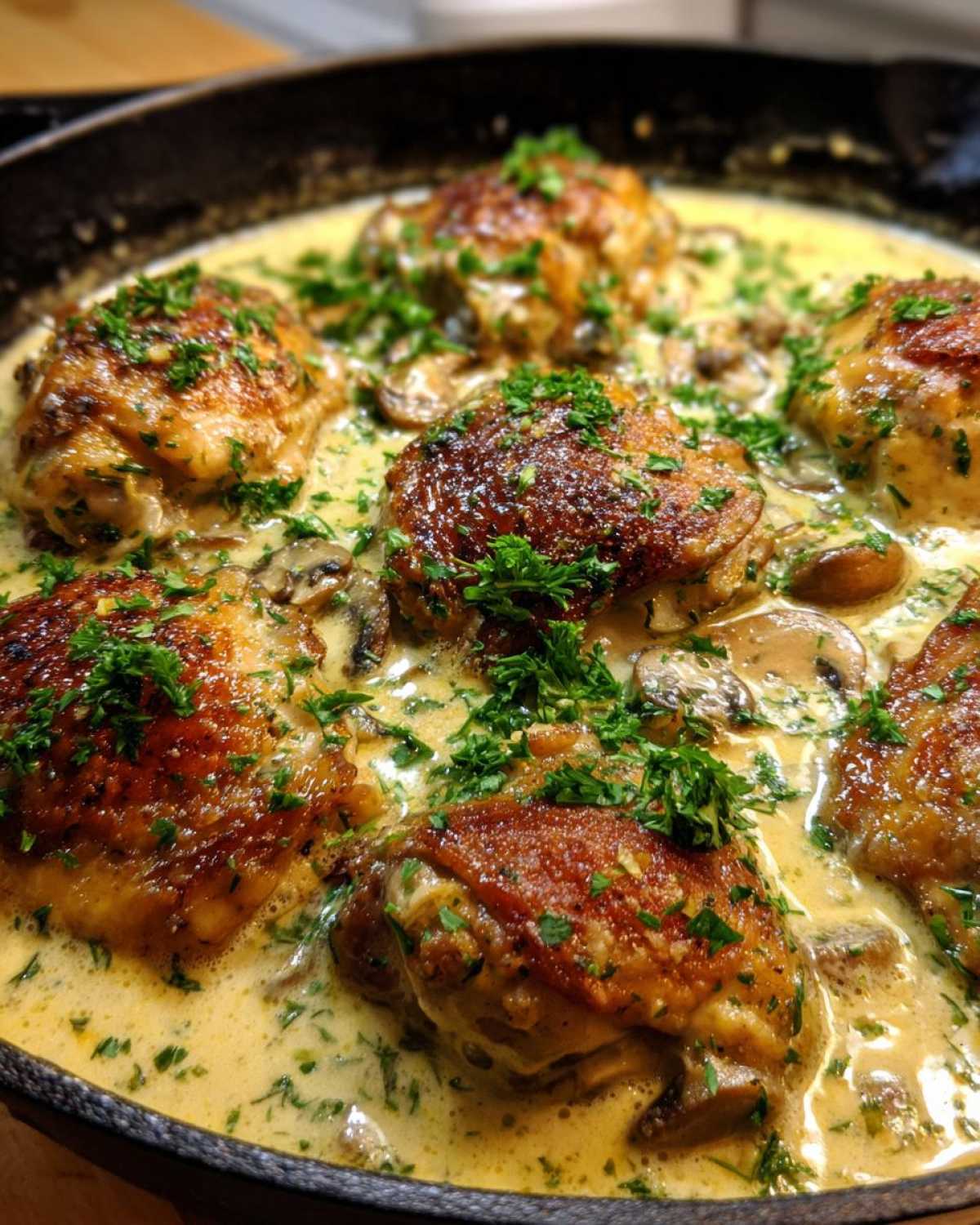 Smothered Skillet Chicken - detail 4