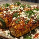 Spicy Mexican street corn