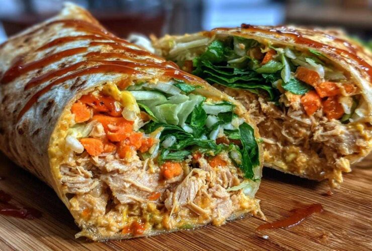 Spicy tuna wrap