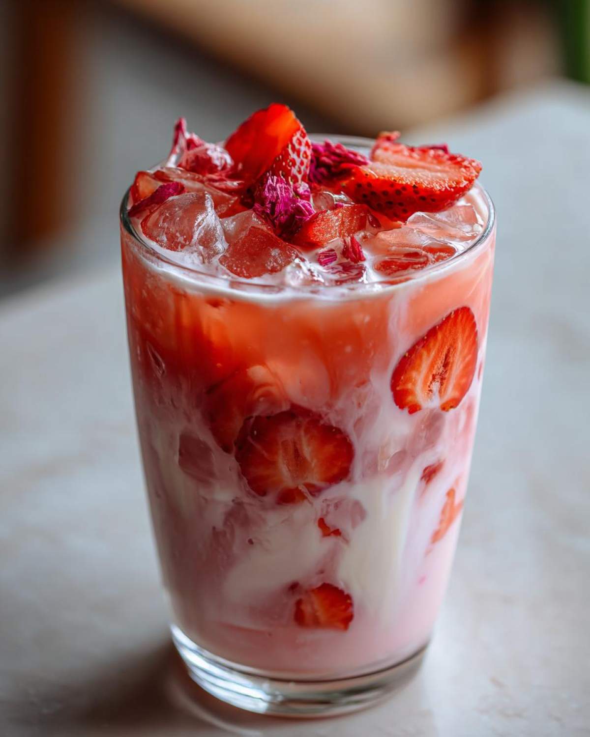 Starbucks Pink Drink (Copycat) - detail 2