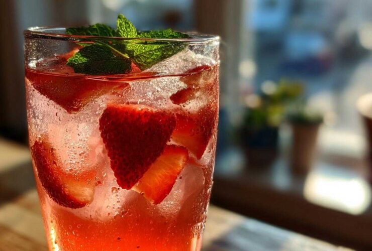 Strawberry Lemon Iced Tea