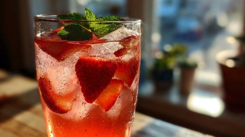 Strawberry Lemon Iced Tea
