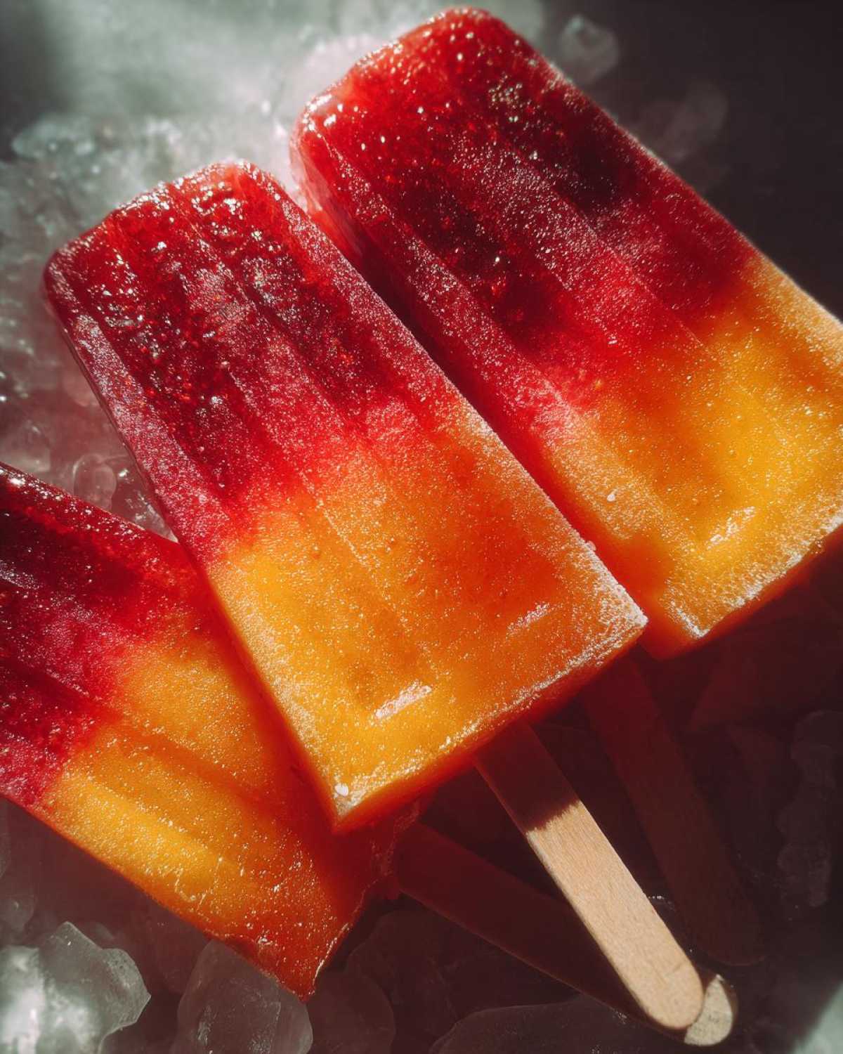 Strawberry Mango Popsicles (Real Fruit) - detail 4