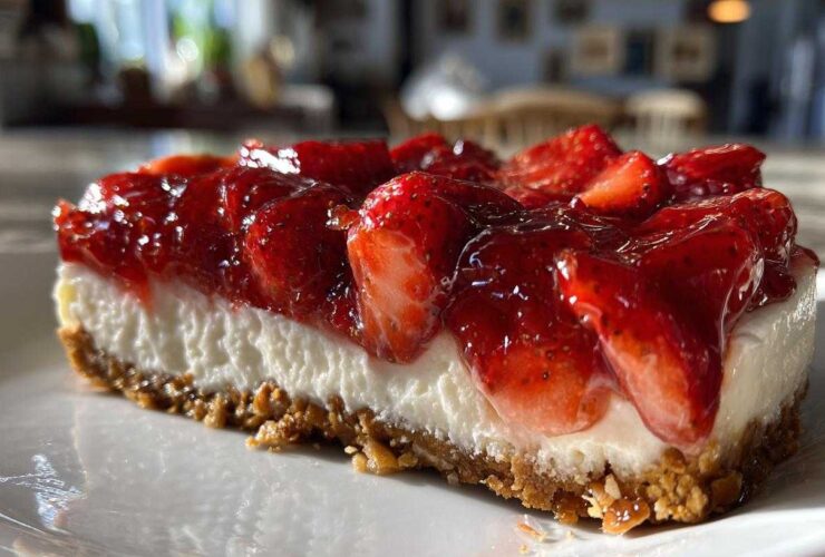 Strawberry Pretzel Salad (Retro Dessert)