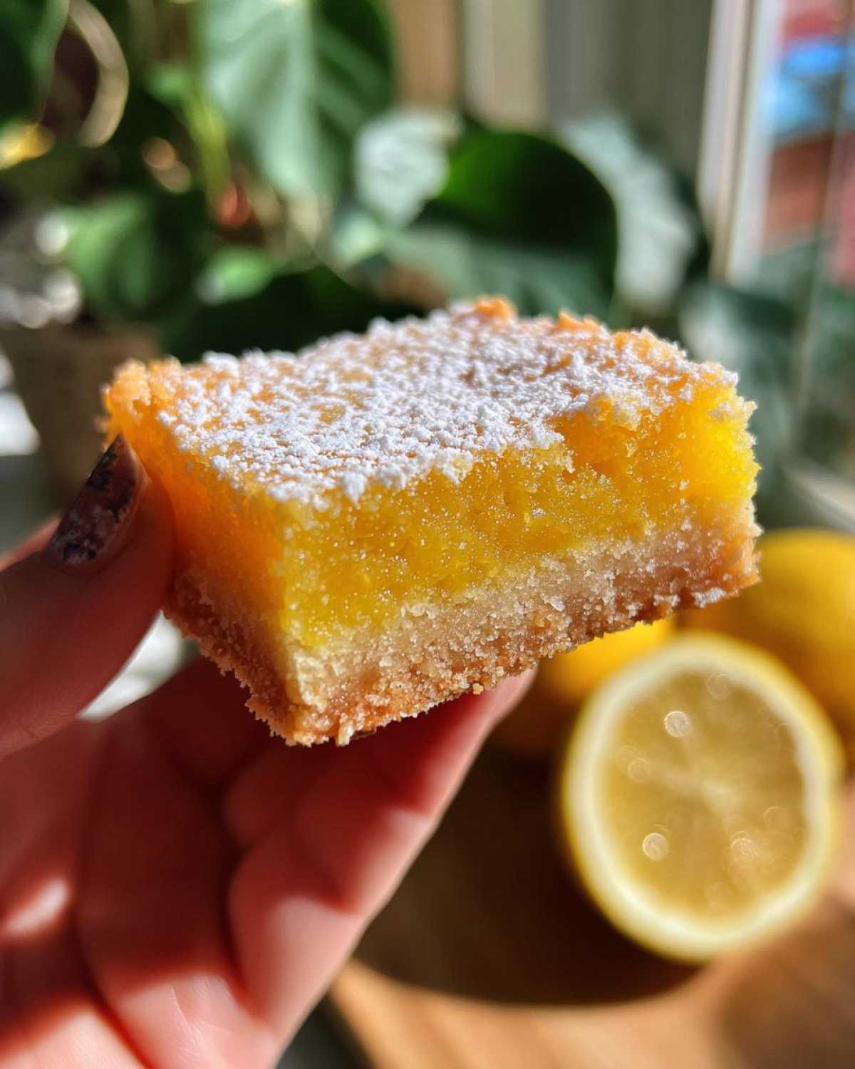 Tangy Lemon Bars (with Shortbread Crust) - detail 4