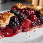 Triple Berry Galette (Mixed Berry Tart)