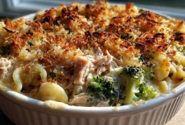 Tuna and broccoli casserole