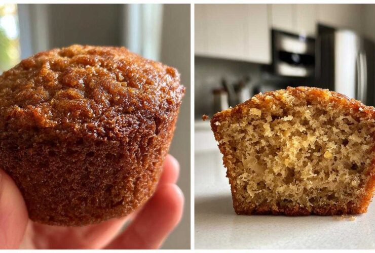 Vegan banana muffins