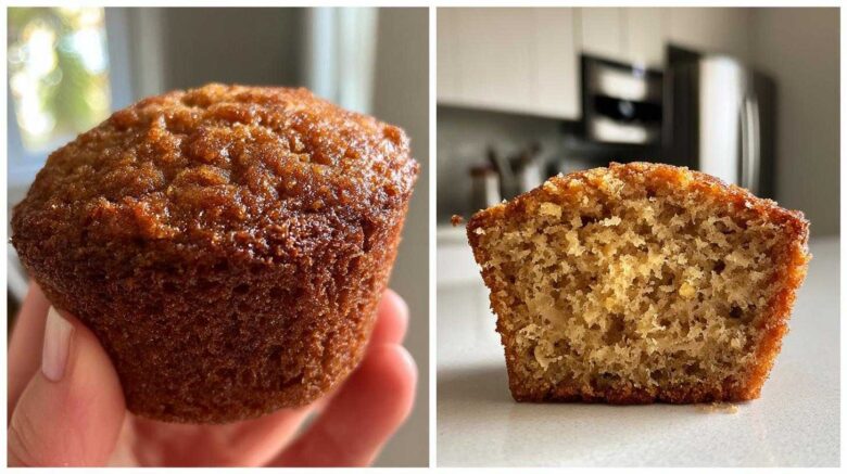 Vegan banana muffins