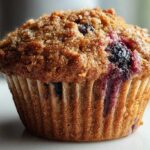 Vegan blueberry muffins