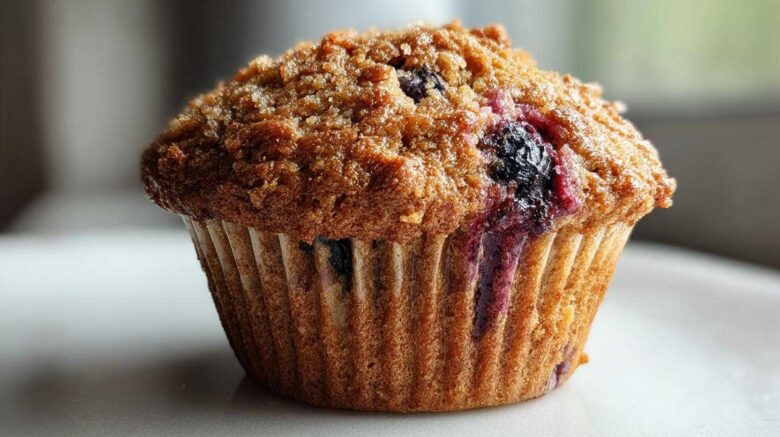 Vegan blueberry muffins