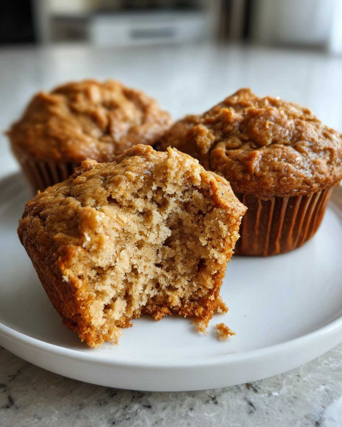 Vegan protein muffins - detail 1