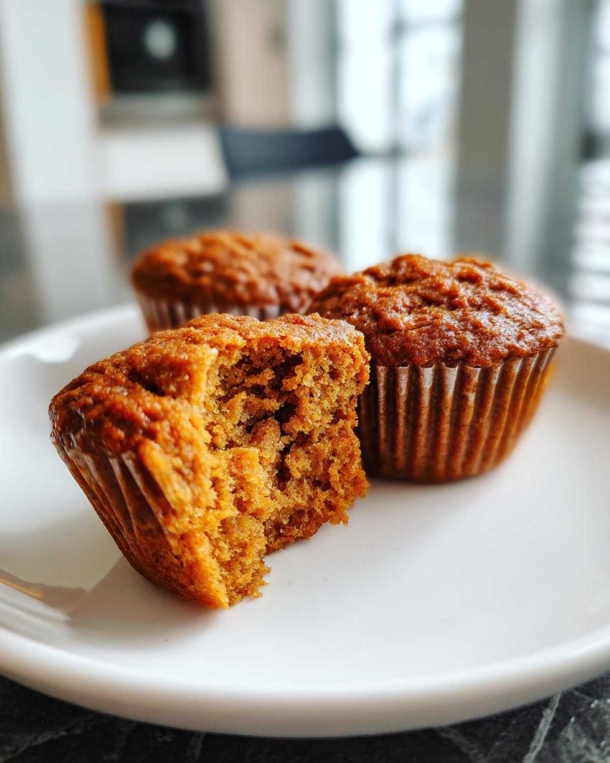 Vegan protein muffins - detail 2