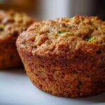 Vegan zucchini muffins