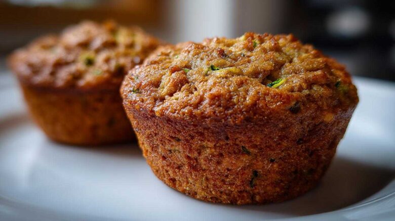 Vegan zucchini muffins