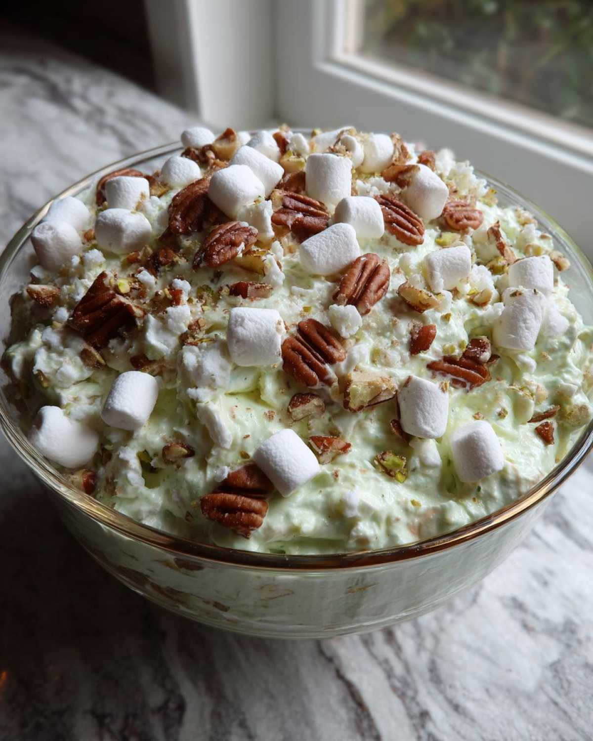 Vintage Watergate Salad (Pistachio Delight) - detail 3