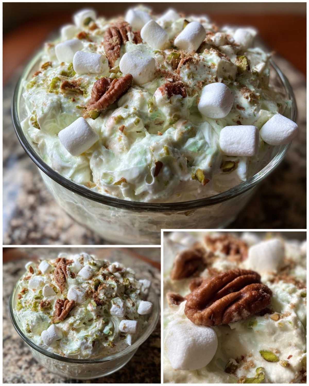 Vintage Watergate Salad (Pistachio Delight) - detail 4