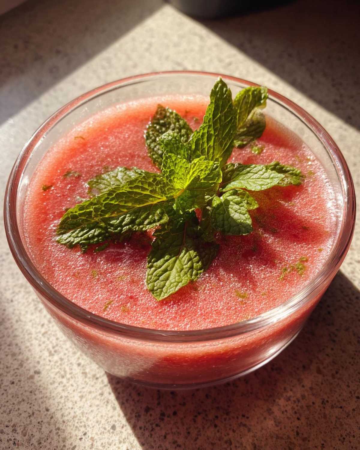 Watermelon Gazpacho (Chilled Soup) - detail 1