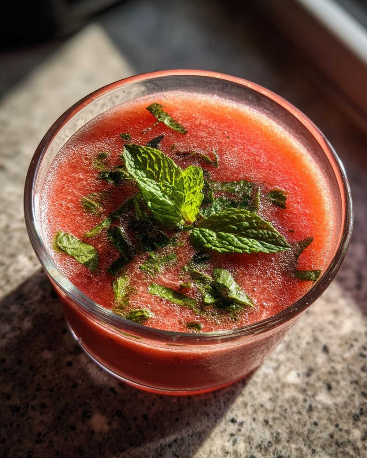 Watermelon Gazpacho (Chilled Soup) - detail 3