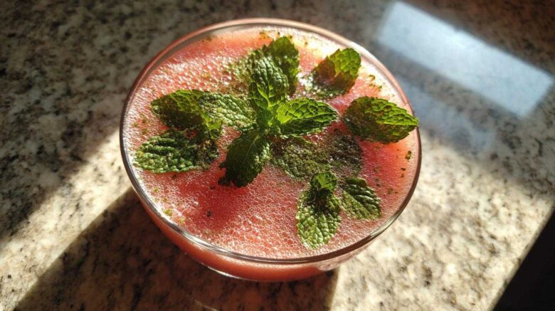 Watermelon Gazpacho (Chilled Soup)