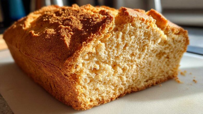 2-Ingredient Ice Cream Bread