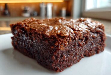 2-Ingredient Nutella Brownies