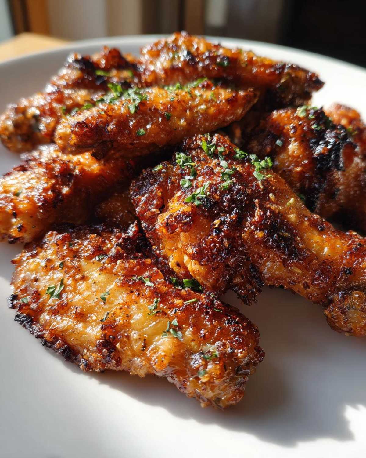 Air Fryer Garlic Parmesan Wings - detail 1