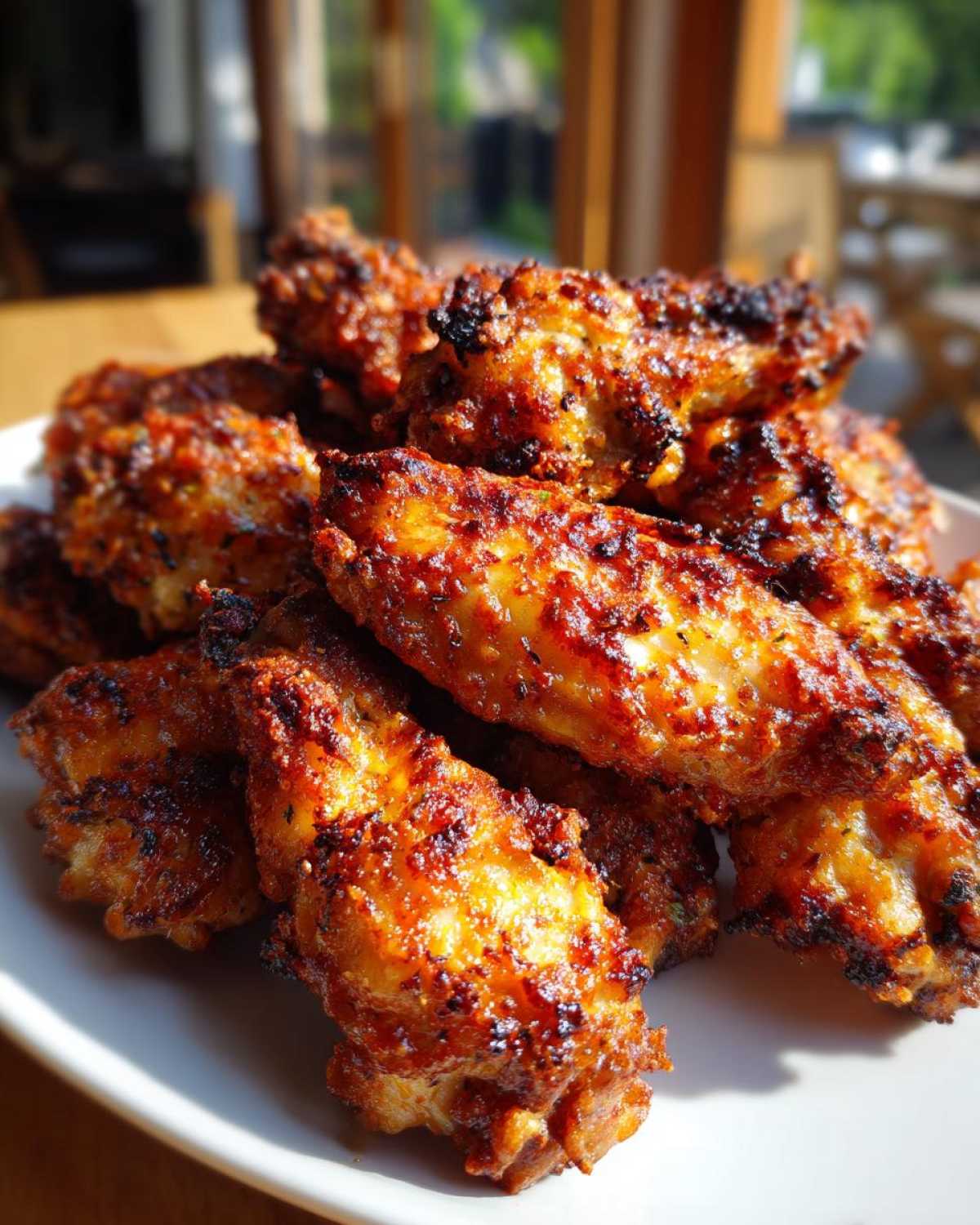 Air Fryer Garlic Parmesan Wings - detail 2