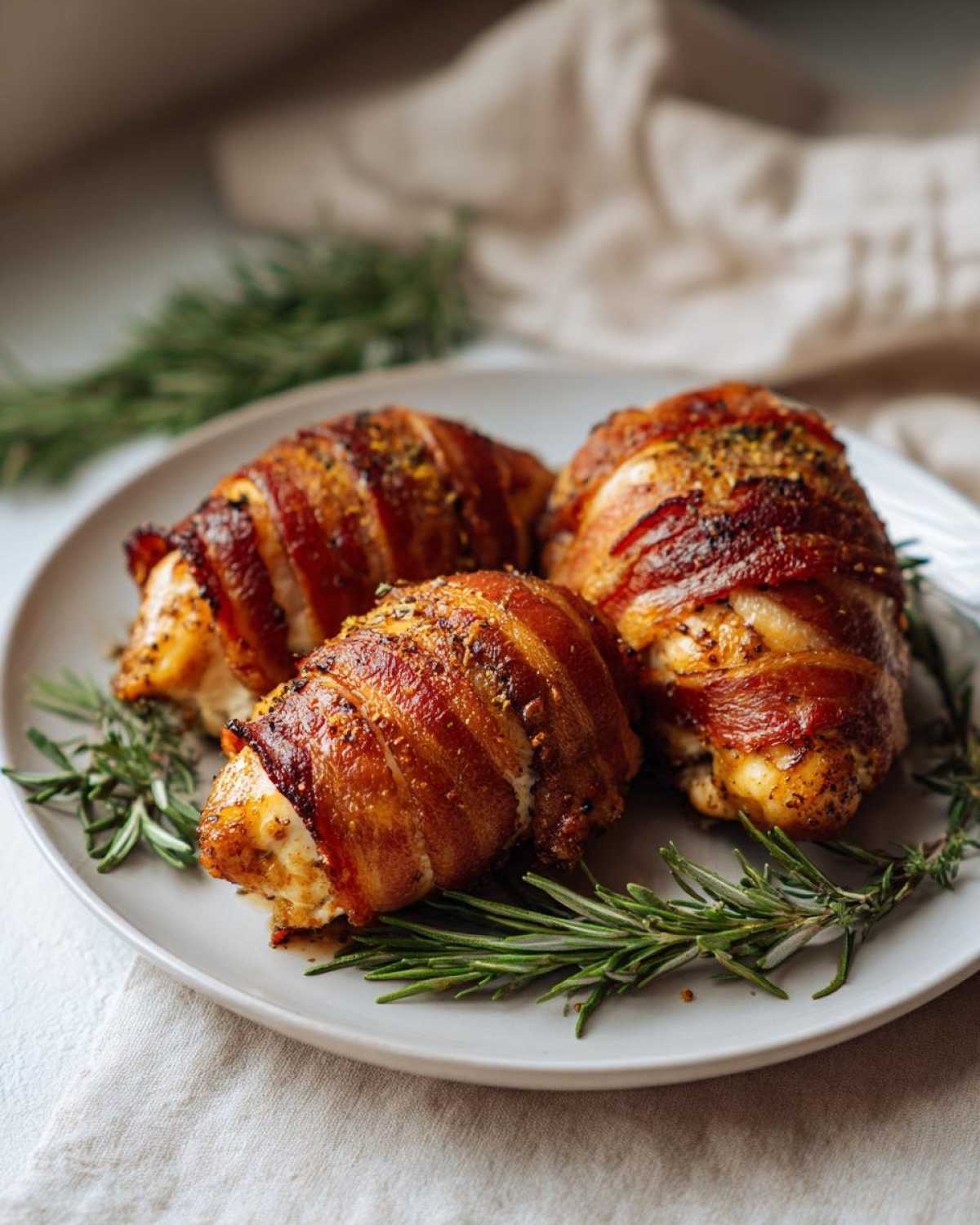 Bacon-Wrapped Chicken Breasts - detail 2
