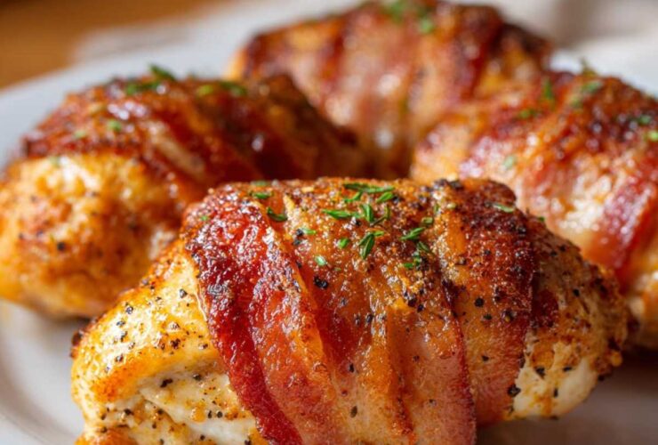 Bacon-Wrapped Chicken Breasts