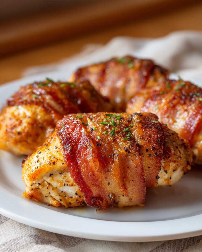 Bacon-Wrapped Chicken Breasts