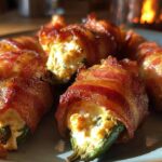 Bacon-Wrapped Jalapeño Poppers