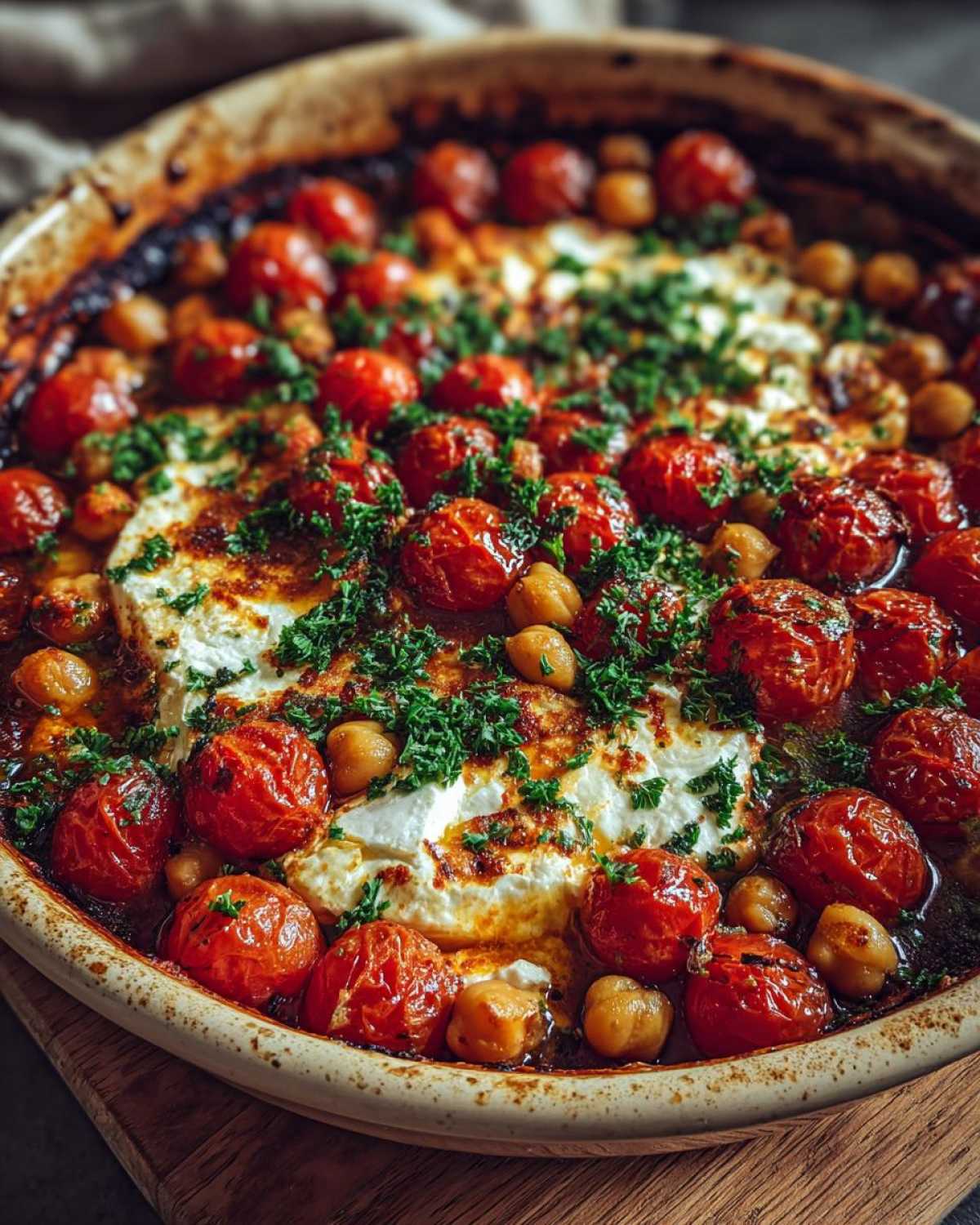 Baked Feta Chickpeas - detail 4