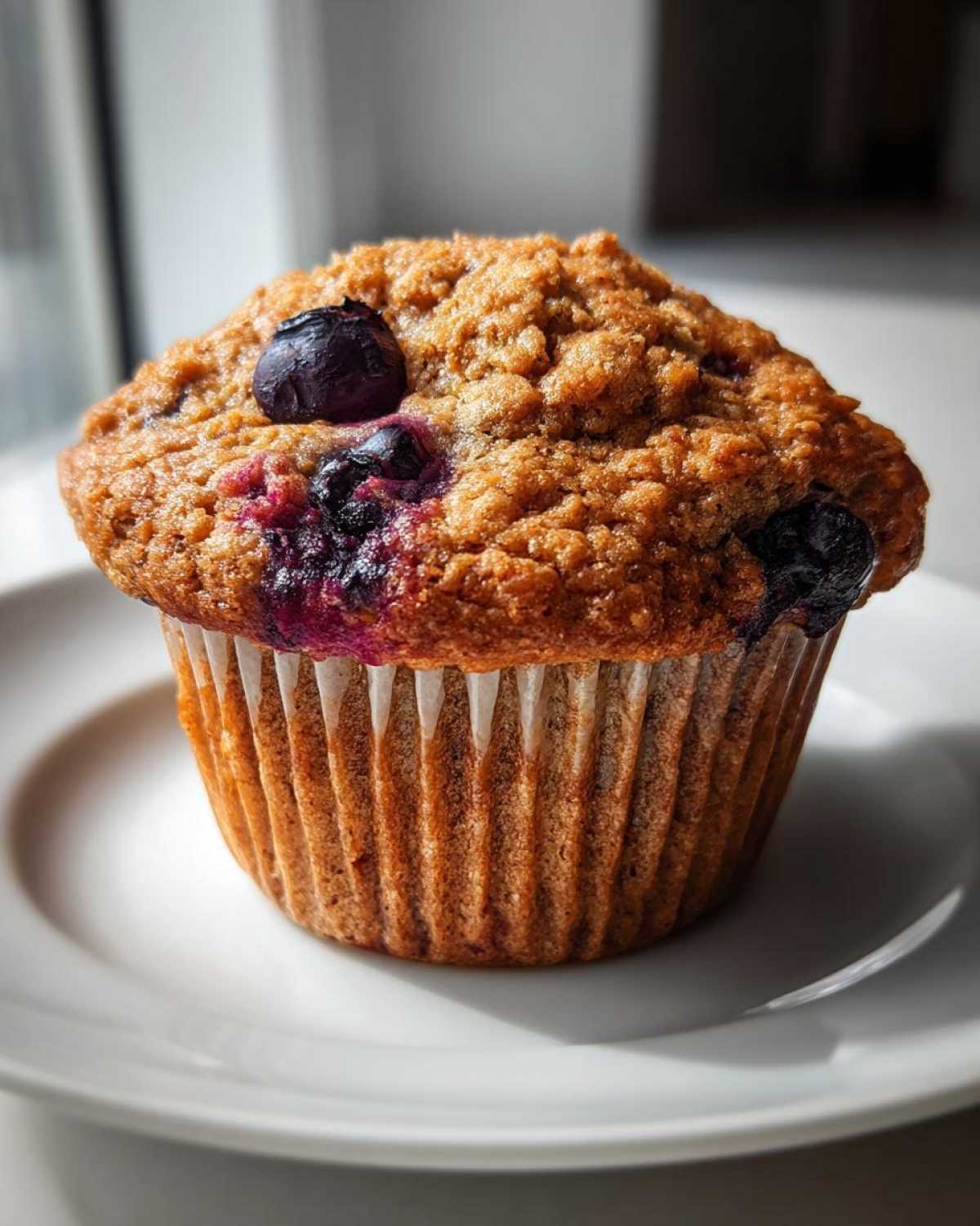 Banana Blueberry Muffins - detail 3