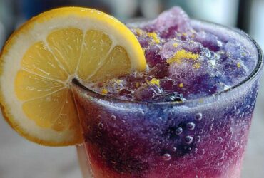 Blueberry Lemon Drop Slushies