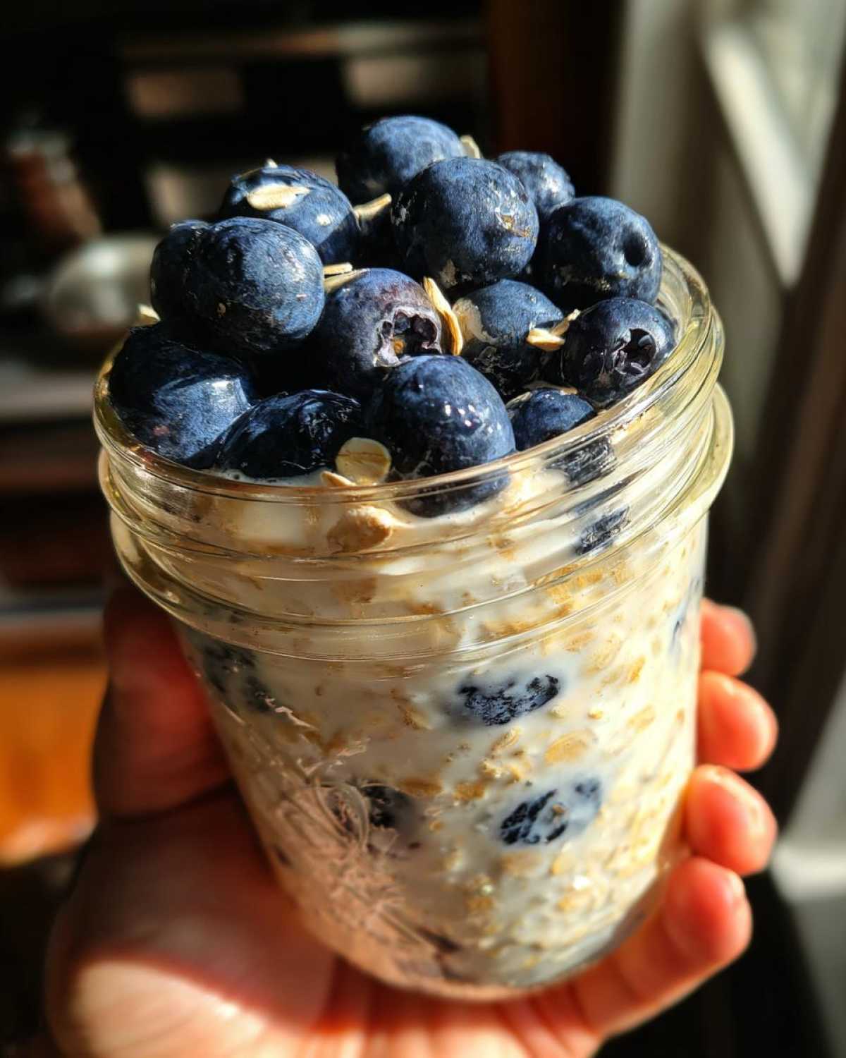 Blueberry Overnight Oats - detail 4