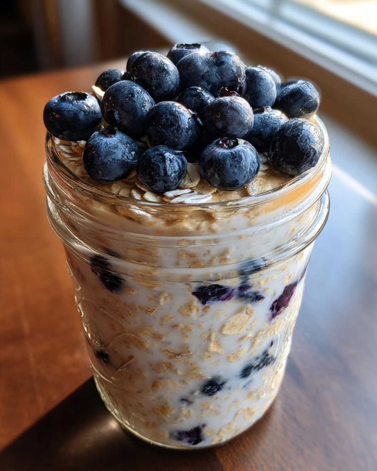 Blueberry Overnight Oats - detail 2