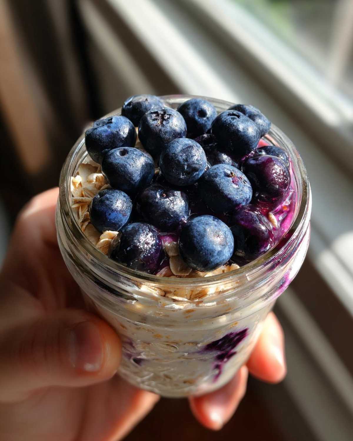 Blueberry Overnight Oats - detail 3